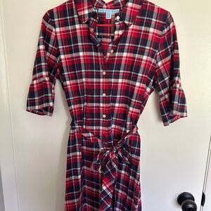 Draper James Plaid Dress